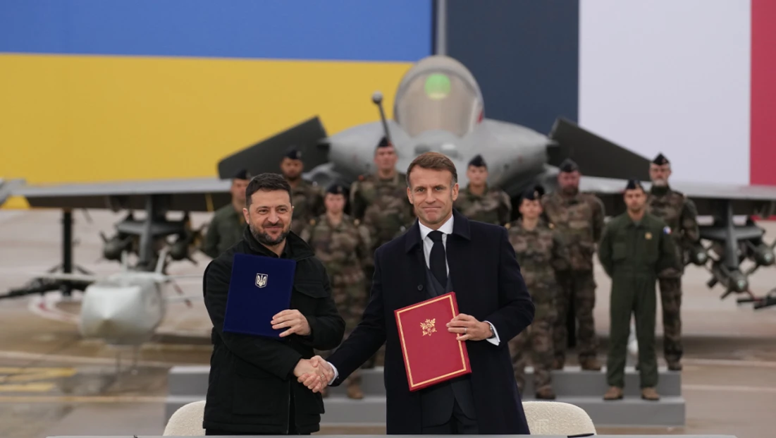 Fransa ve Ukrayna'dan 10 Yıllık Savunma Ortaklığı