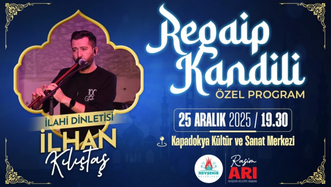 Regaip Kandiline Özel İlahi Programı