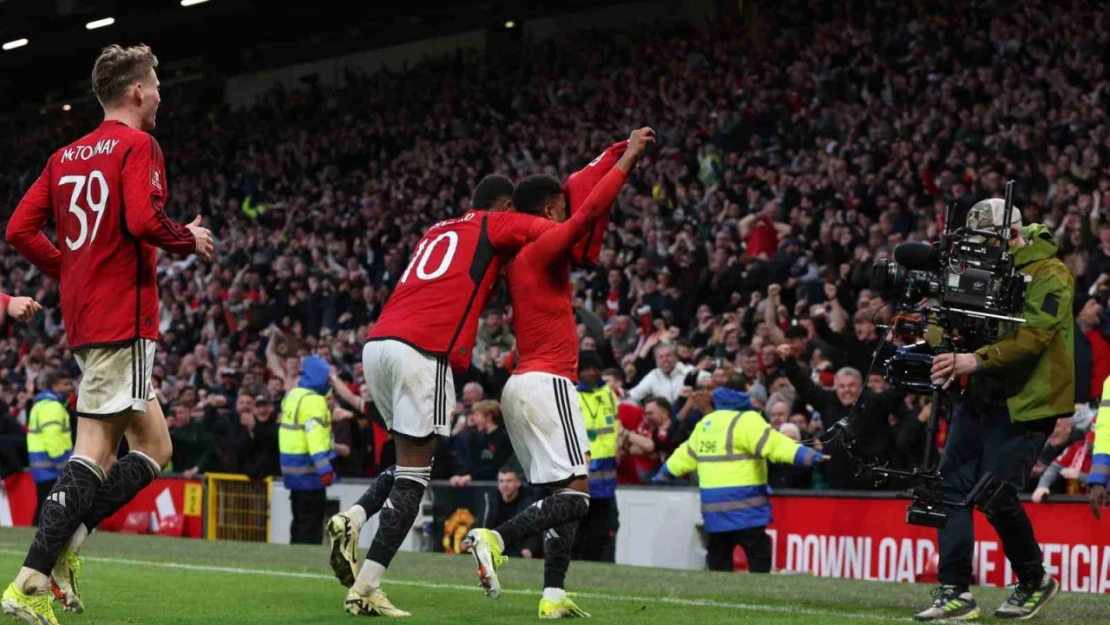 7 gollü FA Cup maçında Manchester United yarı finalde