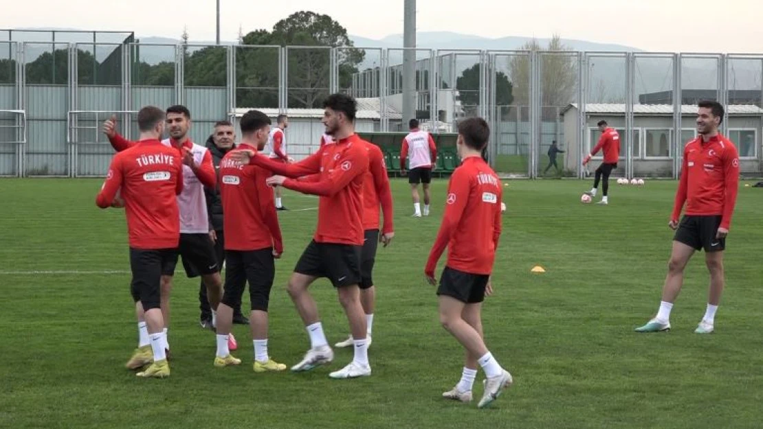 A Milliler, Hırvatistan maçının hazırlıklarını Bursa'da sürdürdü