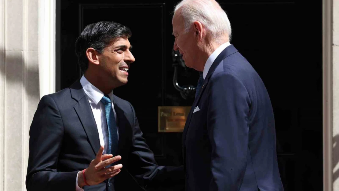 ABD Başkanı Biden, ilk kez 10 Downing Street'te