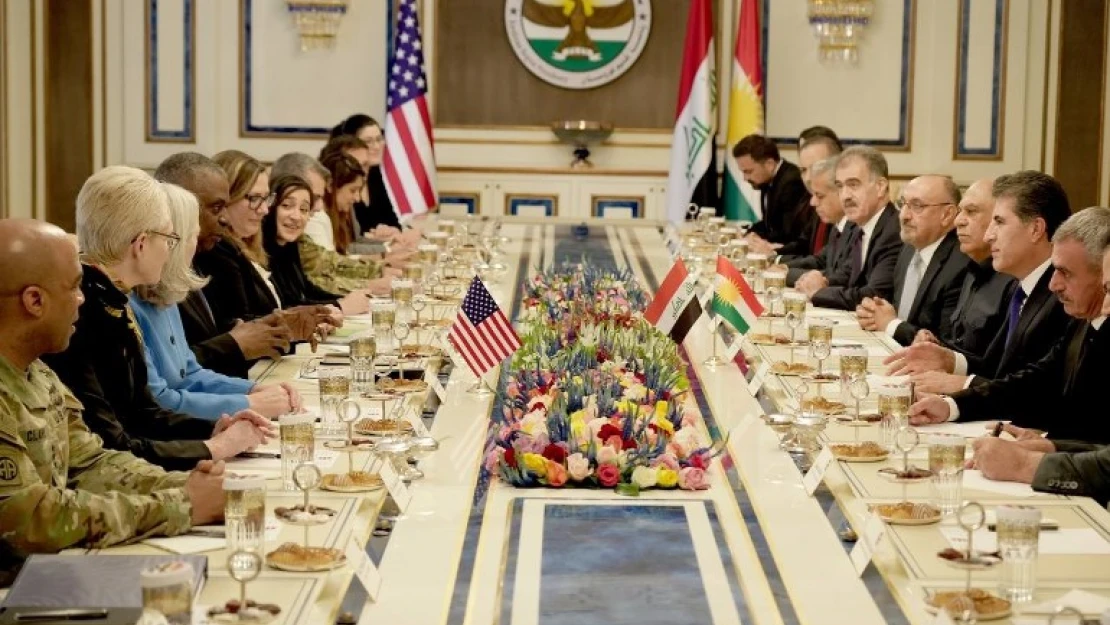 ABD Savunma Bakanı Austin, IKBY Başkanı Barzani ile görüştü