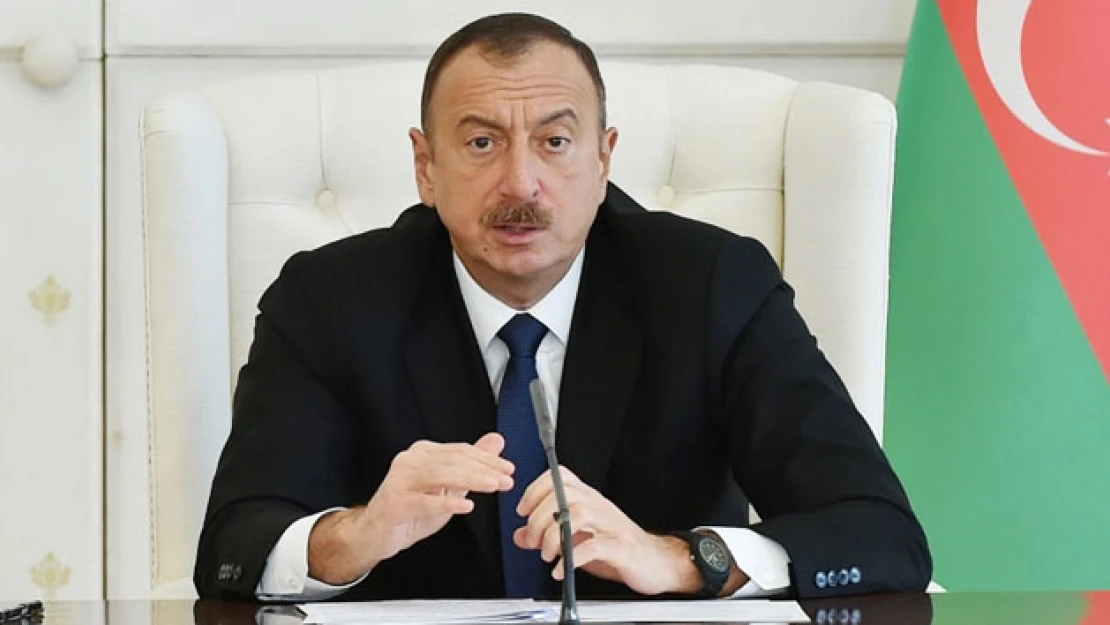 Aliyev'den Erdoğan'a taziye mesajı