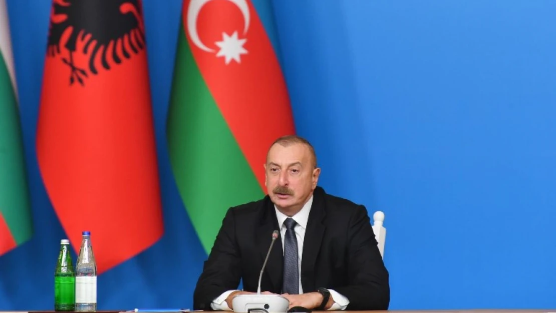 Aliyev: 'Sadece gaz üretimini ve ihracatını artırmakla kalmıyor, coğrafyasını da genişletiyoruz'