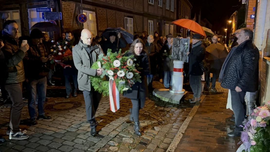 Almanya'da Mölln katliamının 31. yıl dönümünde anma töreni