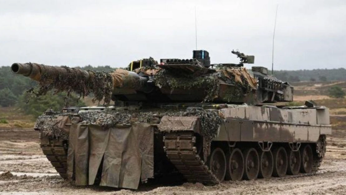 Almanya, Ukrayna'ya 18 adet Leopard 2 tankı gönderdi