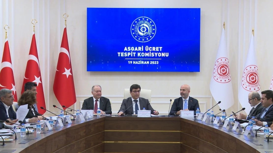 Asgari Ücret Tespit Komisyonu ikinci toplantısı sona erdi