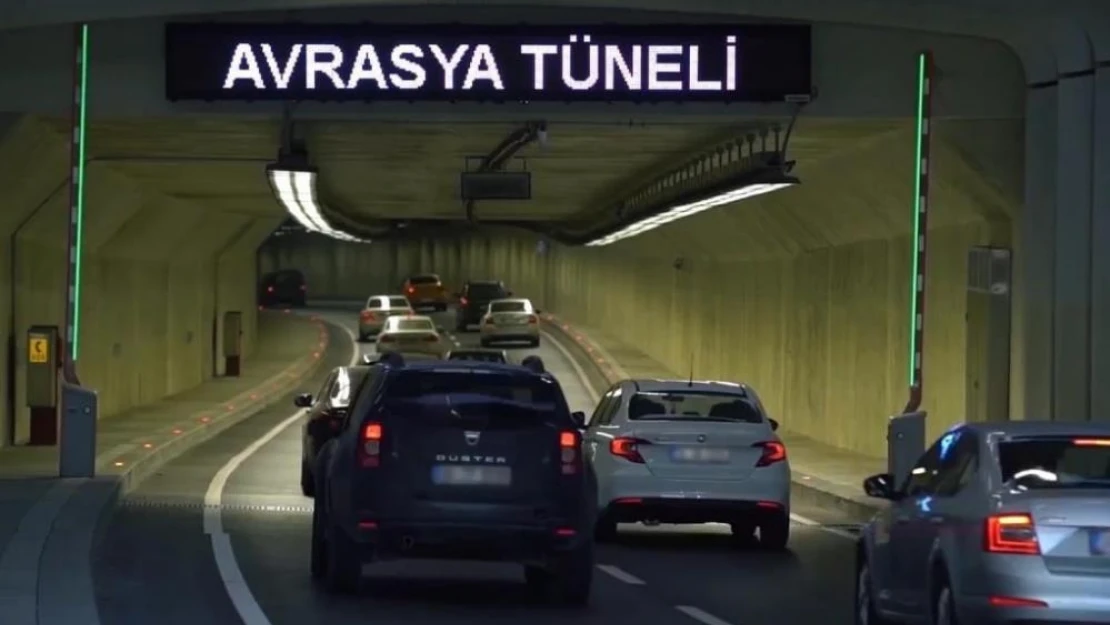 Avrasya Tüneli'nden 6 yılda 97 milyon araç geçti