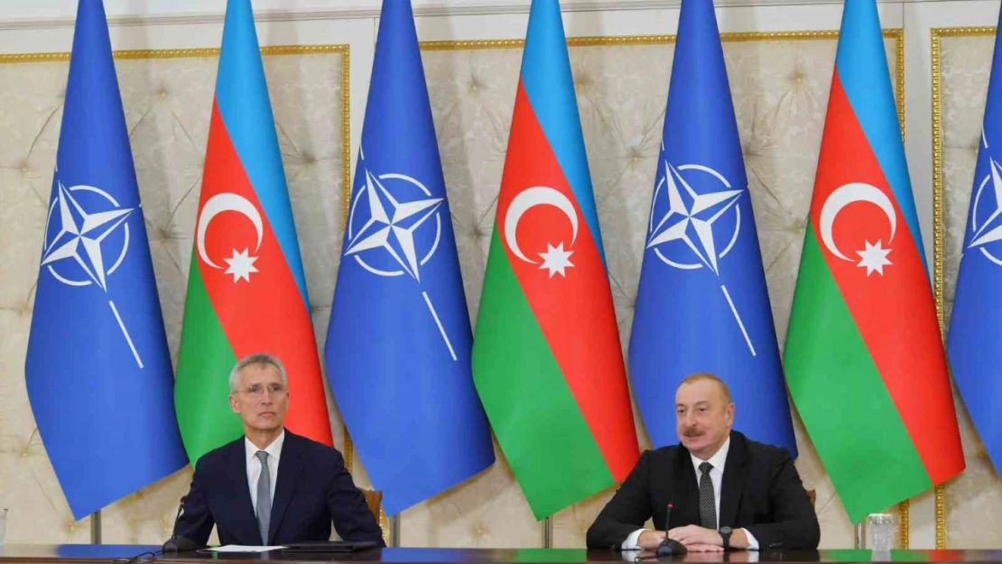 Azerbaycan Cumhurbaşkanı Aliyev, NATO Genel Sekreteri Stoltenberg'i kabul etti