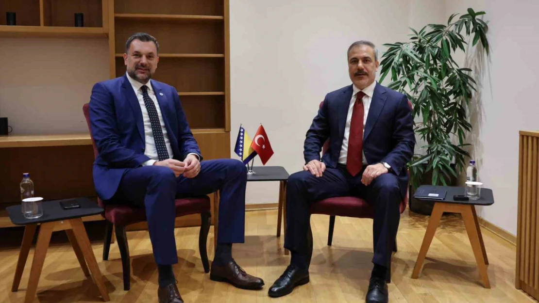Bakan Fidan, Bosna Hersek Dışişleri Bakanı Konakoviç ile görüştü
