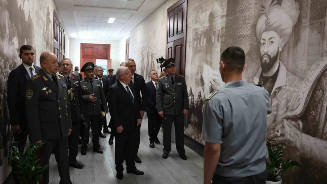 Bakan Güler, Özbekistan Savunma Bakanı Kurbanov ile görüştü