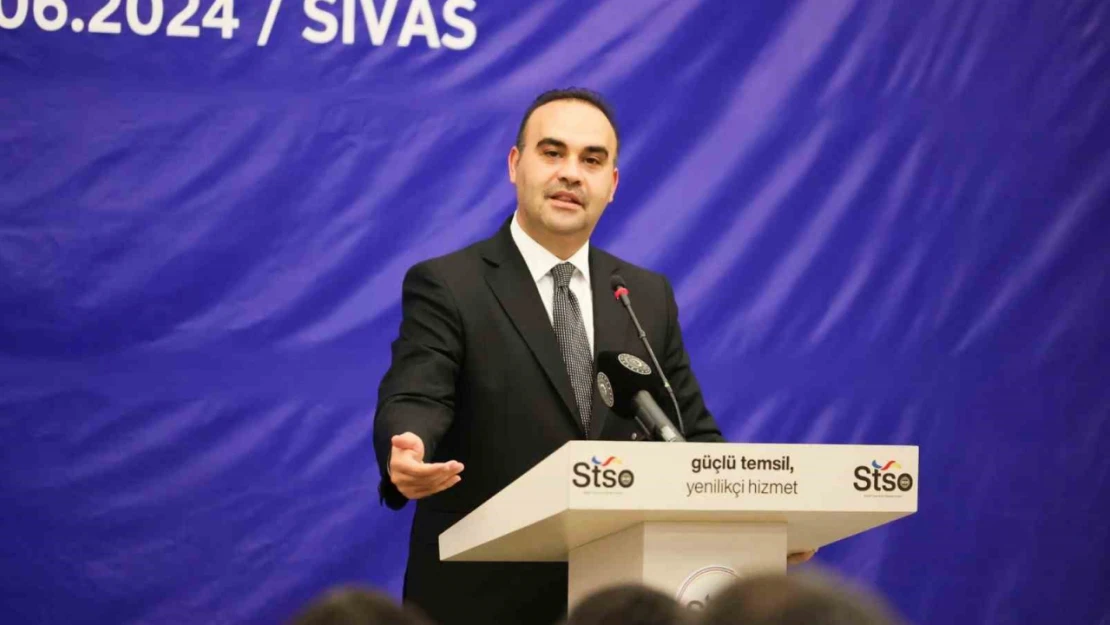 Bakan Kacır: Sivas Demirağ OSB'de alt yapının bu yıl tamamlanacağını açıkladı.