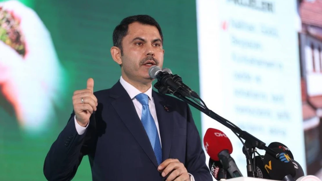 Bakan Kurum: İlk Evim İlk İş Yerim projemiz Ankara'mıza toplamda 18 bin139 konut inşa edeceğiz