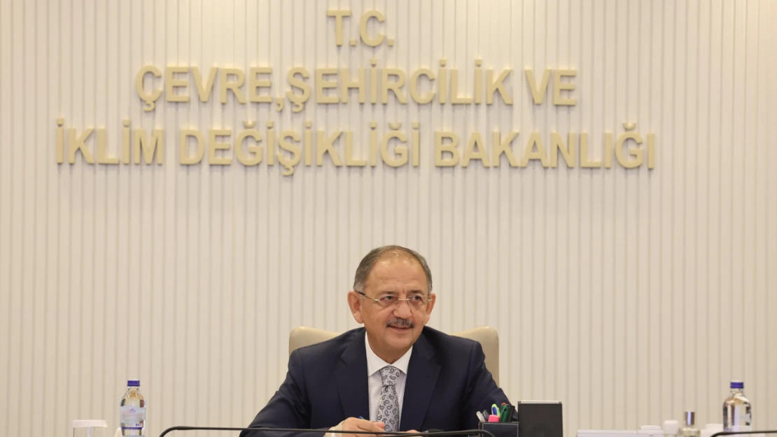 Bakan Mehmet Özhaseki, Depremzedeleri Sağlam ve Güvenli Yuvalarına Kavuşacak