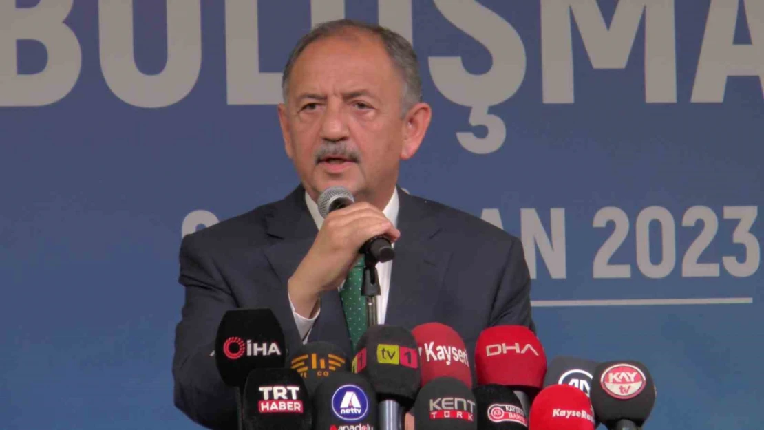 Bakan Özhaseki: Geliştirilen formüller ile deprem bölgesindeki konut teslimleri hızlanacak