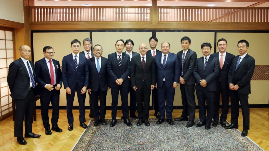 Bakan Şimşek Japon Şirketlerinin Temsilcileri İle Toplantı Gerçekleştirdi