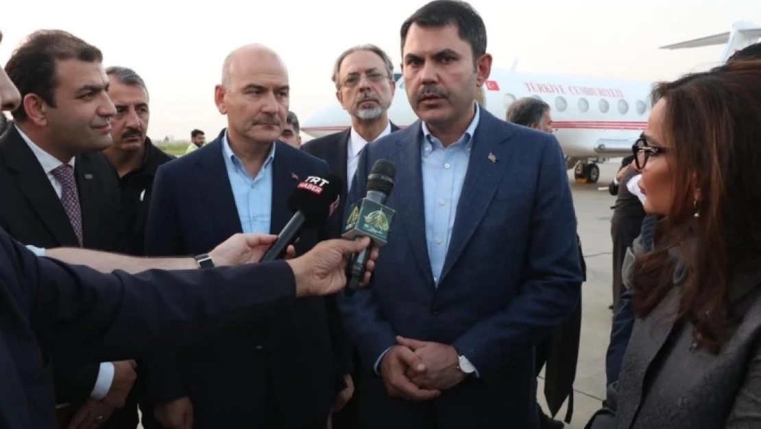 Bakan Soylu ve Bakan Kurum Pakistan'a geldi