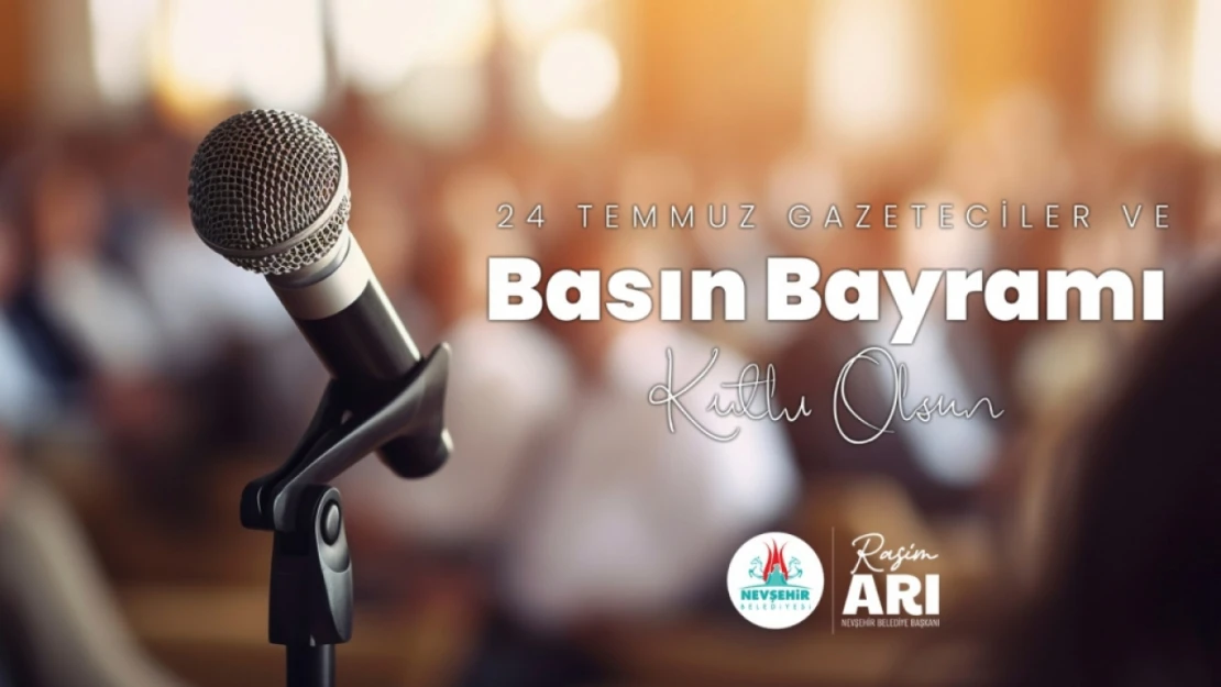 Başkan Arı Gazeteciler Günü Ve Basın Bayramını Kutladı