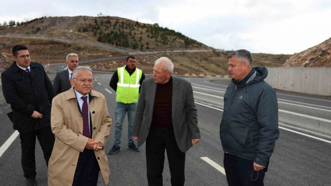 Başkan Büyükkılıç: OSB'yi Talas'a bağlayacak 70 milyon TL'lik yol, trafiğe açıldı