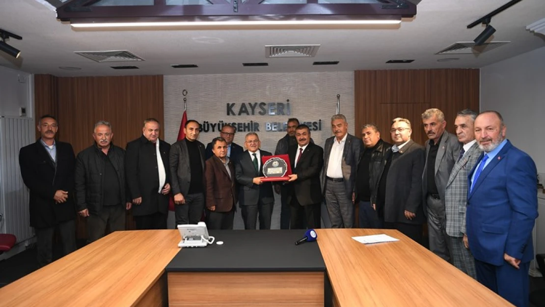 Başkan Büyükkılıç'a Kayseri çiftçisinden teşekkür