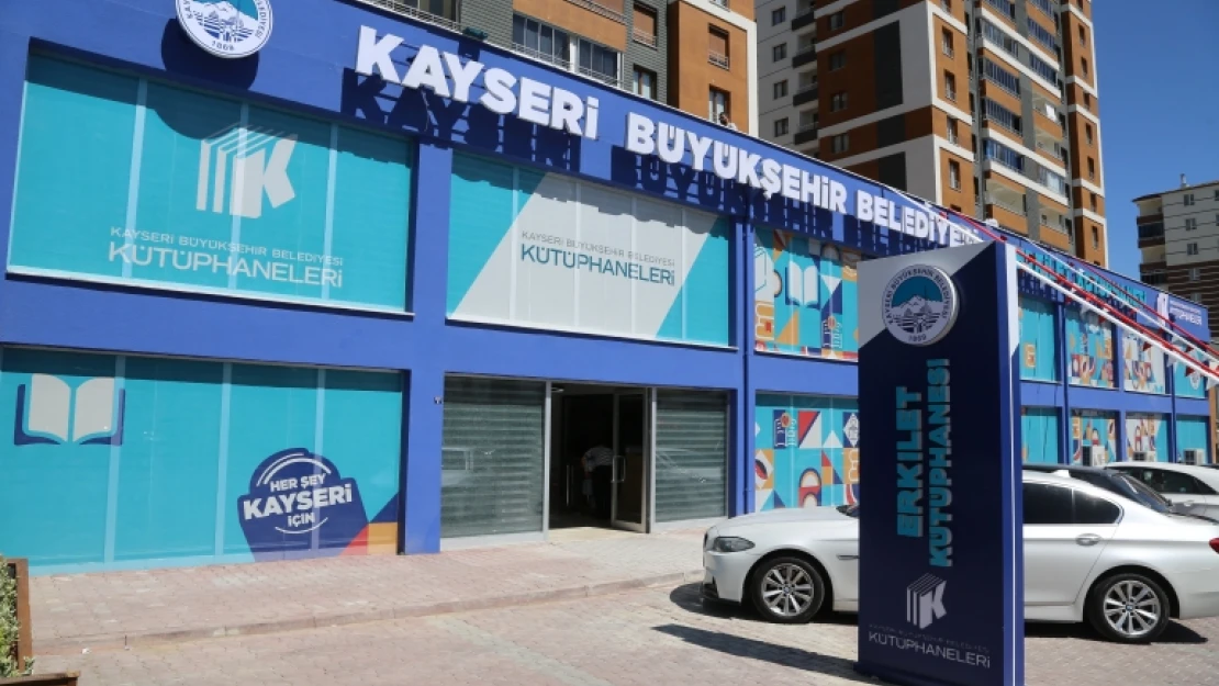 Başkan Büyükkılıç'tan Kayseri'ye bir kütüphane daha