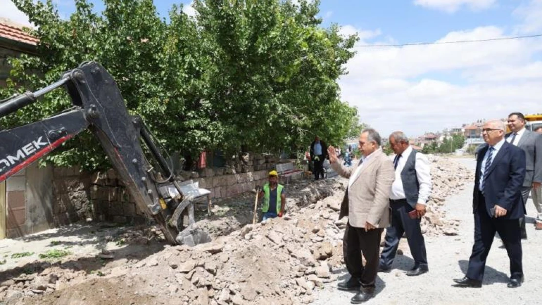 Başkan Yalçın 'Derdimiz buraları daha iyi hale getirmek'