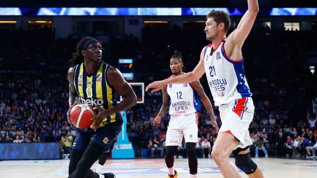 Basketbol Süper Ligi: A. Efes: 87 - Fenerbahçe Beko: 78