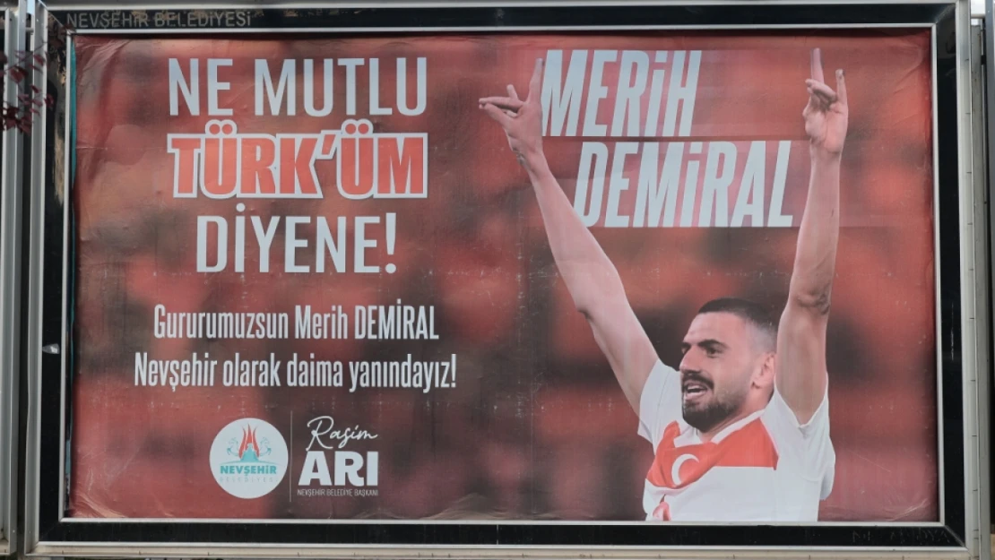 Belediye Başkanı Rasim Arı'dan Merih Demiral'a Destek