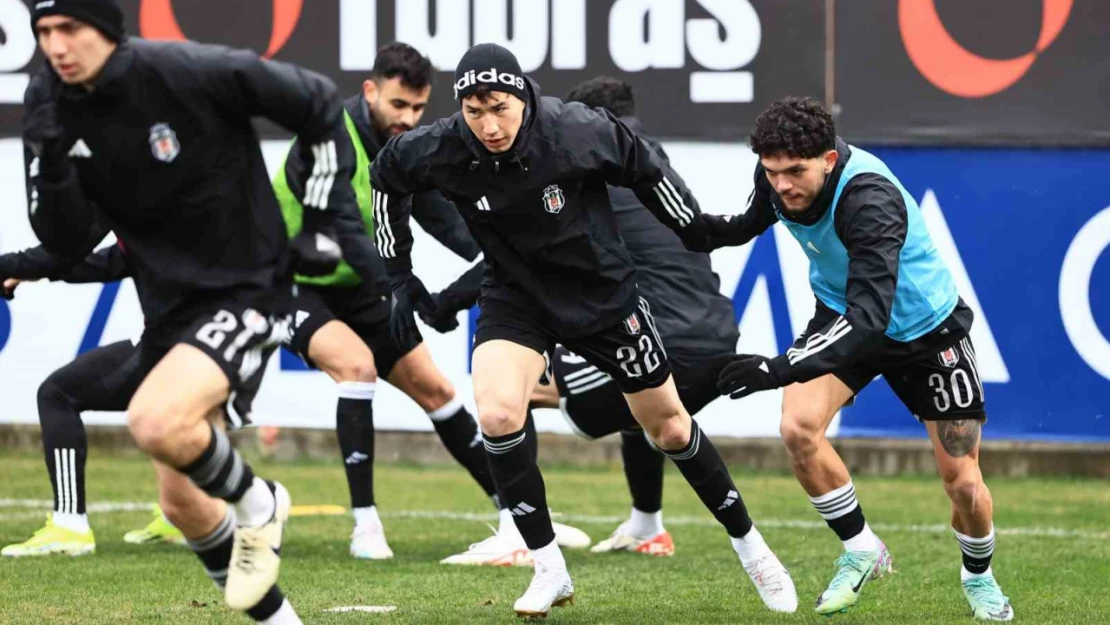 Beşiktaş, Trabzonspor maçı hazırlıklarını sürdürdü