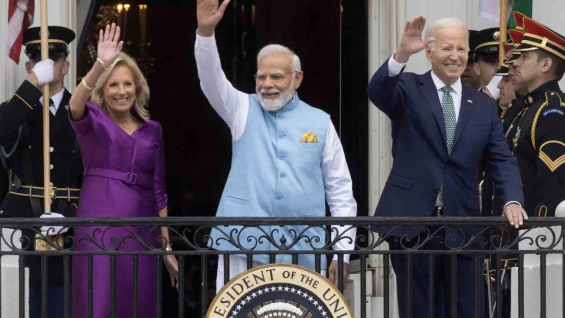 Biden, Modi'yi Beyaz Saray'da ağırladı