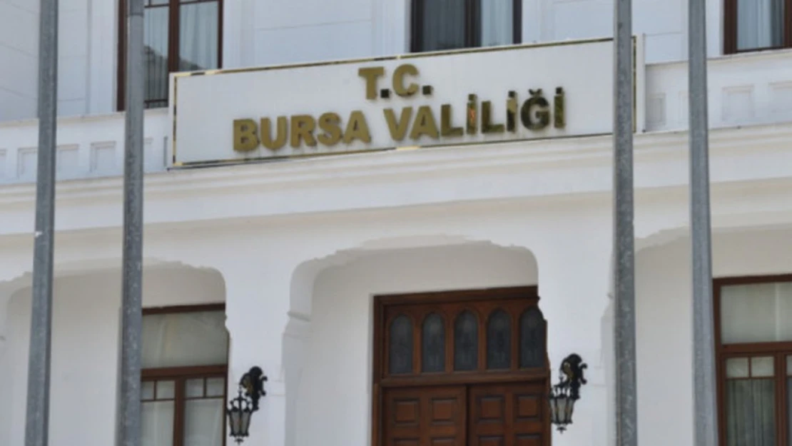 Bursa Valiliği'nden 6 günlük eylem yasağı kararı