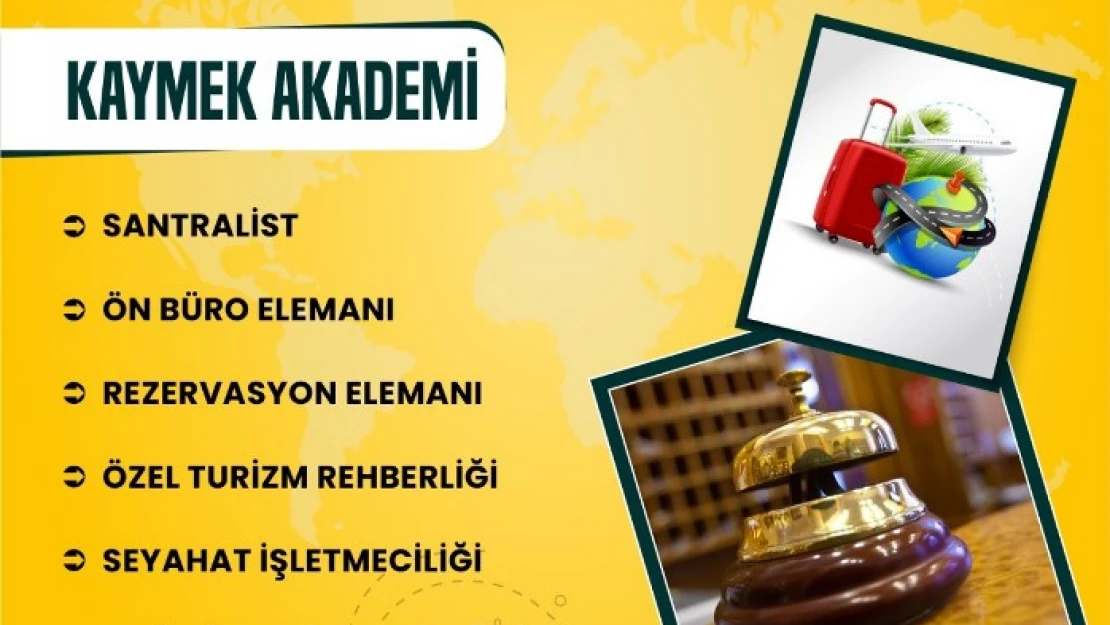 Büyükşehir Belediyesinden istihdama ve ekonomiye katkı sağlayacak kurs