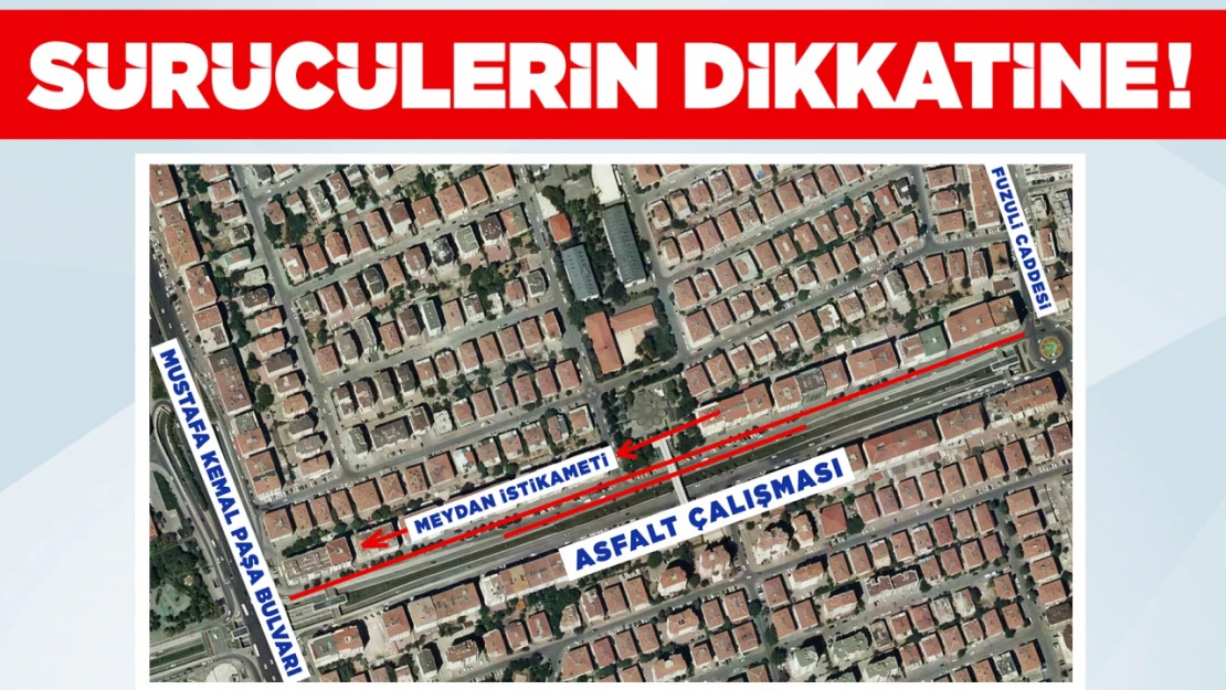 Büyükşehir'den Önemli Duyuru