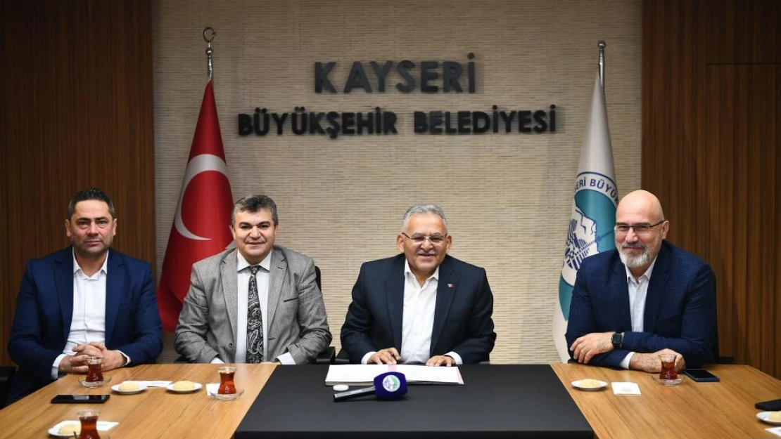 Büyükşehir ile Erciyes Anadolu Holding arasında iş birliği protokolü