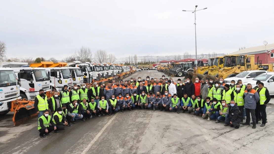 Büyükşehir, karla mücadele için teyakkuzda