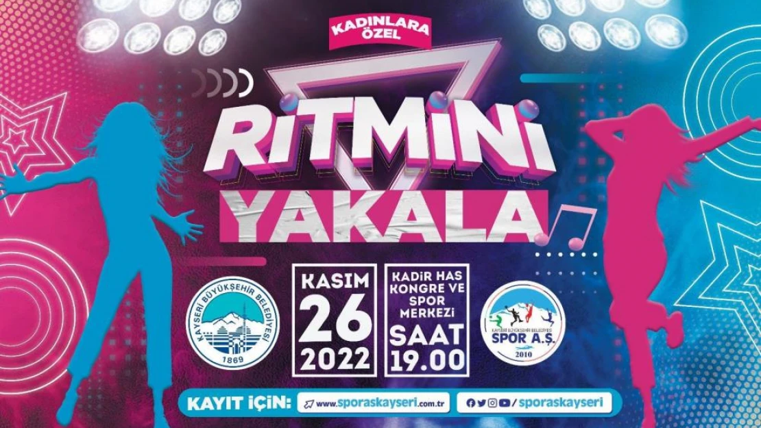 Büyükşehir Spor A.Ş.'den kadınlara özel renkli etkinlik