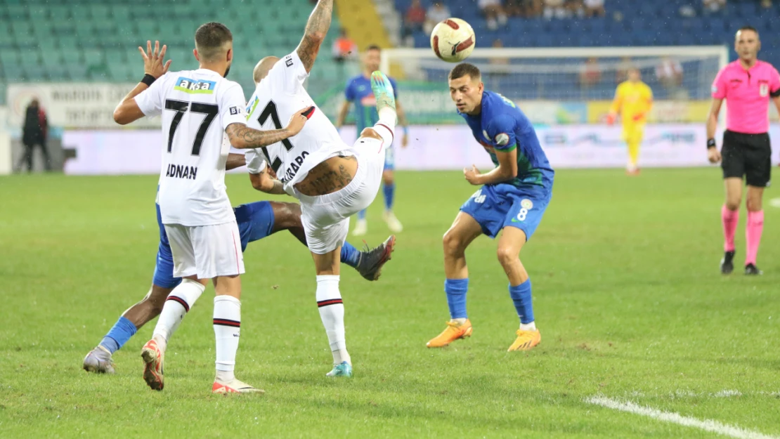 Çaykur Rizespor: 1 - Fatih Karagümrük: 0 (Maç sonucu)