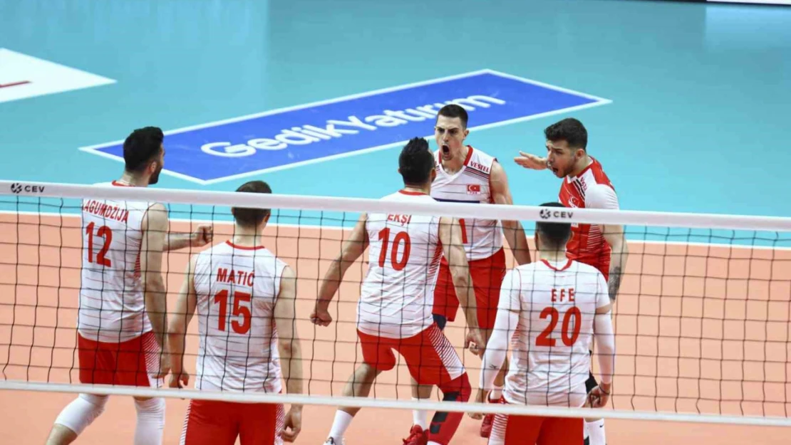 CEV Avrupa Altın Ligi: Türkiye: 3 - Portekiz: 1