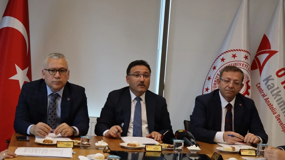 Çiçek: 'ORAN Kalkınma Ajansı'nda altın bir dönem yaşamak istiyoruz'