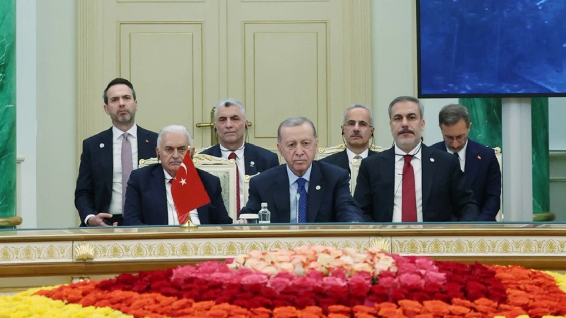 Erdoğan: Filistin'de tüm dünyanın gözleri önünde benzeri görülmemiş bir insanlık dramı yaşanıyor