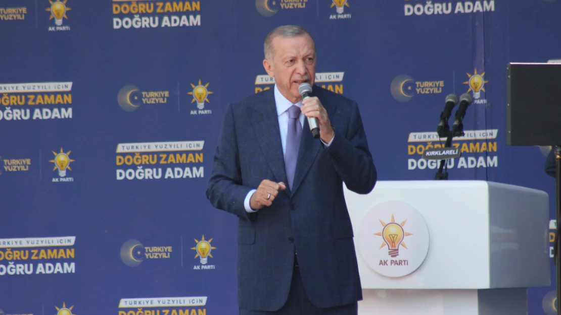 Cumhurbaşkanı Erdoğan: