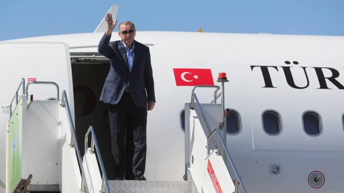 Cumhurbaşkanı Erdoğan, 8'inci Olağanüstü İslam Zirvesi için Suudi Arabistan'a gitti