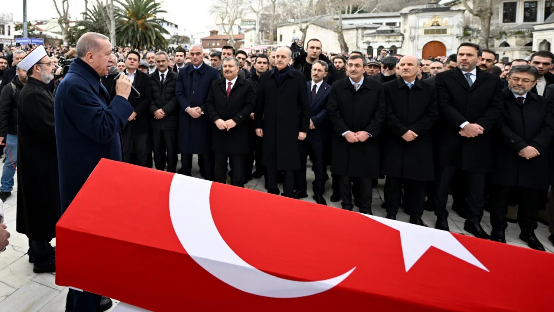 Cumhurbaşkanı Erdoğan, Alev Alatlı'nın cenaze törenine katıldı