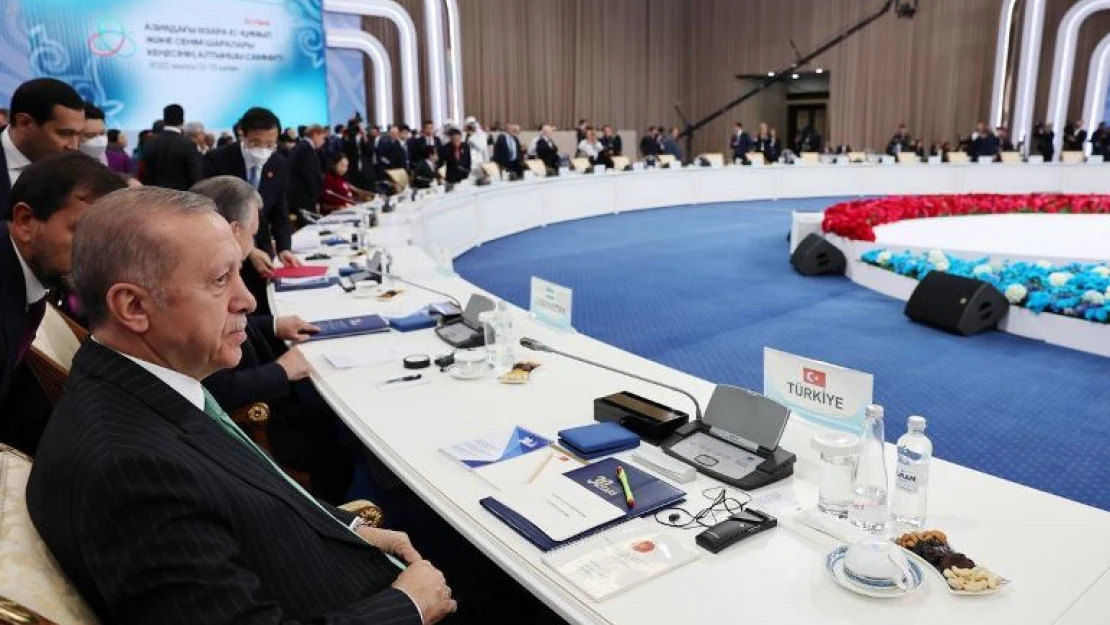 Cumhurbaşkanı Erdoğan, Astana'da düzenlenen Asya'da İşbirliği ve Güven Artırıcı Önlemler Konferansı konuştu