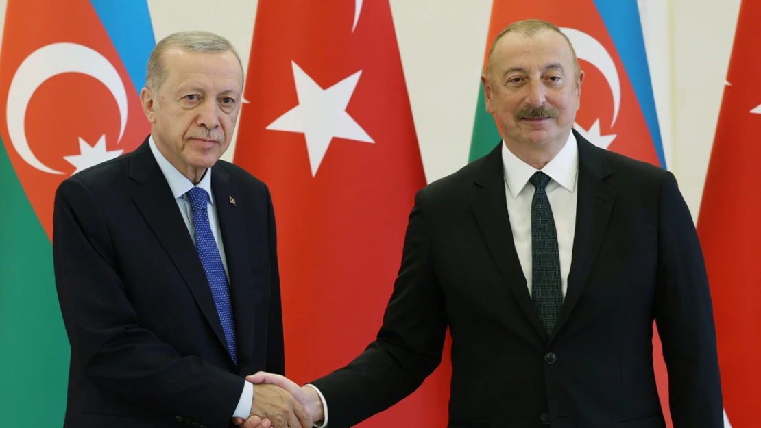 Cumhurbaşkanı Erdoğan, Azerbaycan Cumhurbaşkanı Aliyev ile görüştü