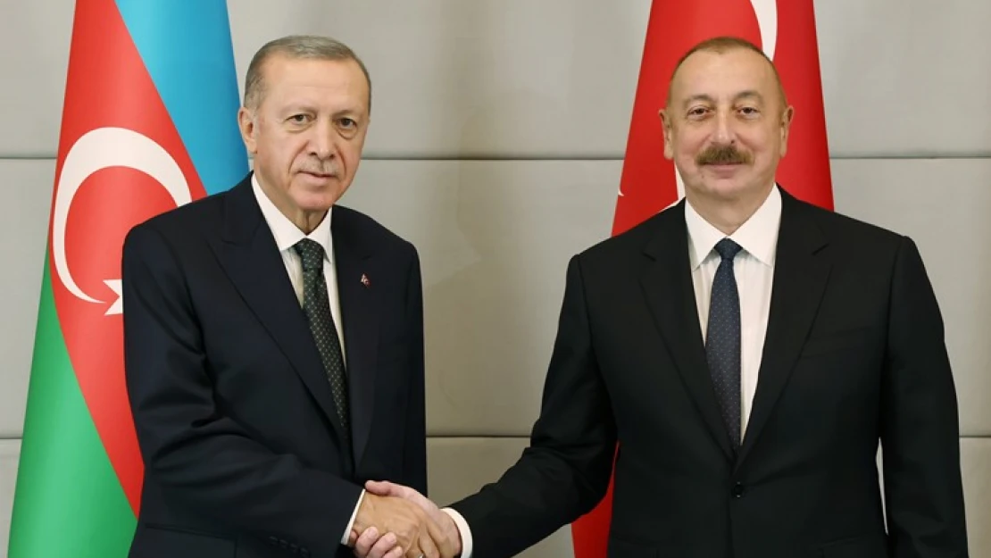 Cumhurbaşkanı Erdoğan, Cebrayıl'da Aliyev ile görüştü