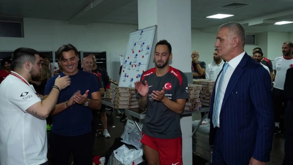 Cumhurbaşkanı Erdoğan'dan Milli Takıma Tebrik