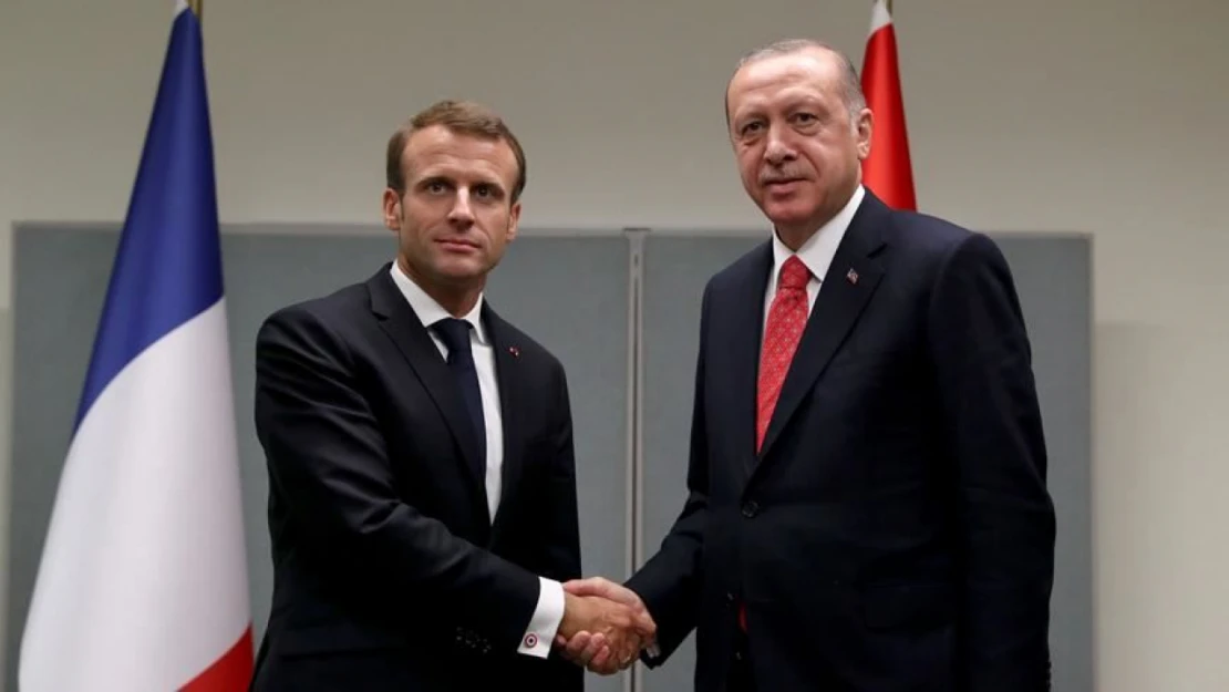 Cumhurbaşkanı Erdoğan, Fransa Cumhurbaşkanı Macron ile görüştü