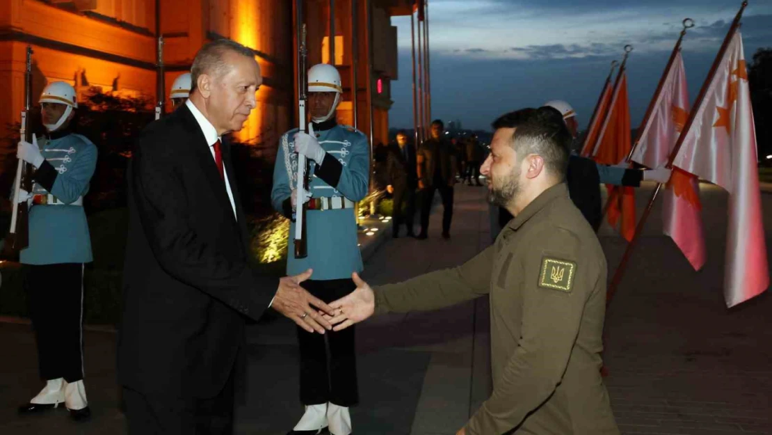 Cumhurbaşkanı Erdoğan ile Zelenski görüşmesi başladı
