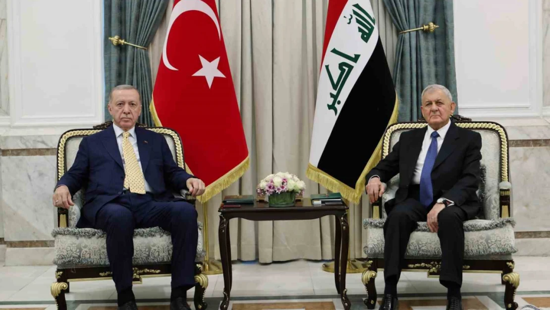 Cumhurbaşkanı Erdoğan, Irak Cumhurbaşkanı Reşid ile görüştü